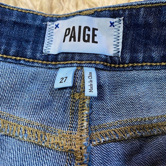 PAIGE DENIM JIMMY JIMMY SHORTS - Picture 7 of 9